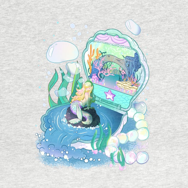 Mermaid Pocket by paintdust